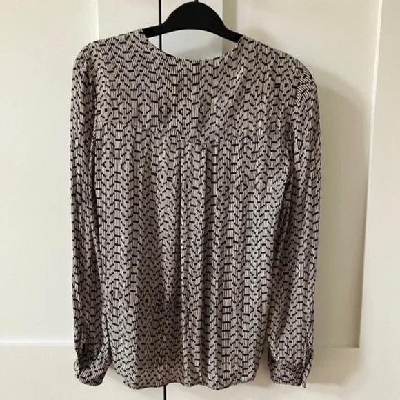 REISS Printed Blouse - Size US2 - Picture 7 of 7